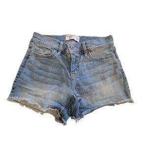 Girls Sizs 11/12 Midi Abercrombie Kids Jean Shorts